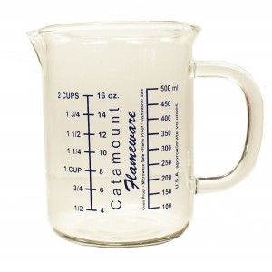 Catamount Glass 2 Cup Glass Measuring Cup CTMO1005
